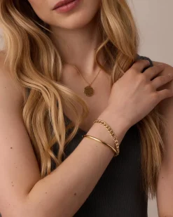 gorjana Wilder Chain Bracelet 18k Gold Plated Online