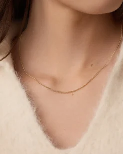 gorjana Wilder Micro Mini Necklace 18k Gold Plated Sale