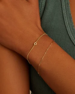 gorjana Wilder Mini Alphabet Bracelet Online