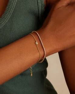 gorjana Wilder Mini Alphabet Bracelet Online