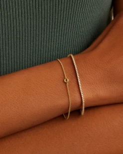 gorjana Wilder Mini Alphabet Bracelet Online