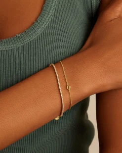 gorjana Wilder Mini Alphabet Bracelet Online