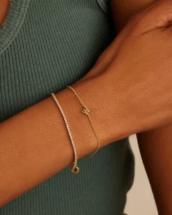 gorjana Wilder Mini Alphabet Bracelet Online