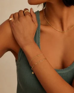 gorjana Wilder Mini Alphabet Bracelet Online