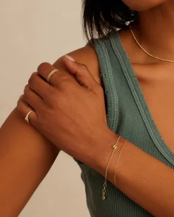 gorjana Wilder Mini Alphabet Bracelet Online