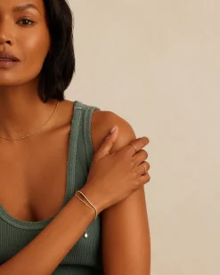 gorjana Wilder Mini Alphabet Bracelet Online