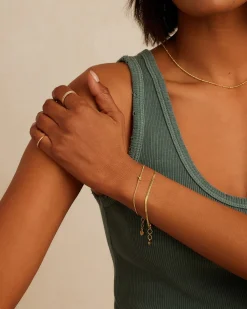 gorjana Wilder Mini Alphabet Bracelet Online