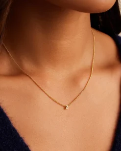 gorjana Wilder Mini Alphabet Necklace Hot