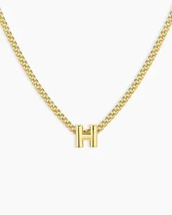gorjana Wilder Mini Alphabet Necklace Hot