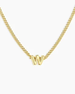 gorjana Wilder Mini Alphabet Necklace Hot