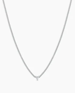 gorjana Wilder Mini Alphabet Necklace Hot