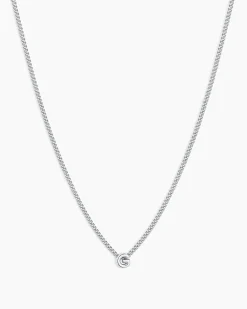 gorjana Wilder Mini Alphabet Necklace Hot