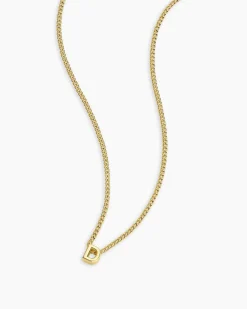 gorjana Wilder Mini Alphabet Necklace Hot