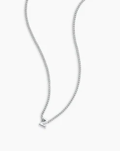gorjana Wilder Mini Alphabet Necklace Hot