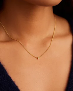 gorjana Wilder Mini Alphabet Necklace Hot