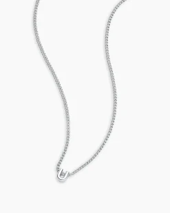 gorjana Wilder Mini Alphabet Necklace Hot
