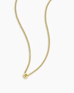 gorjana Wilder Mini Alphabet Necklace Hot