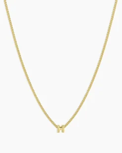 gorjana Wilder Mini Alphabet Necklace Hot