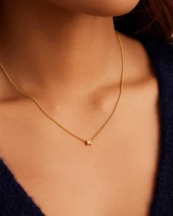 gorjana Wilder Mini Alphabet Necklace Hot