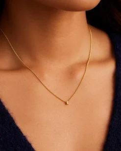 gorjana Wilder Mini Alphabet Necklace Hot