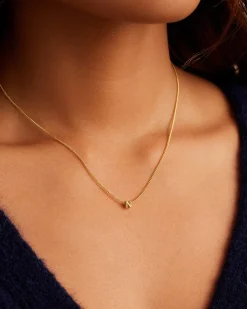 gorjana Wilder Mini Alphabet Necklace Hot