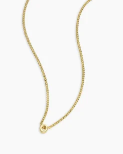 gorjana Wilder Mini Alphabet Necklace Hot