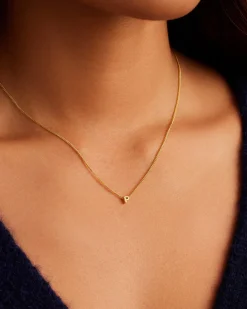 gorjana Wilder Mini Alphabet Necklace Hot
