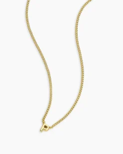 gorjana Wilder Mini Alphabet Necklace Hot