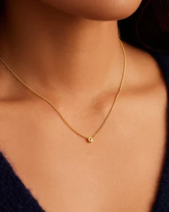 gorjana Wilder Mini Alphabet Necklace Hot