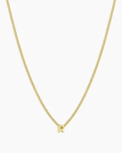 gorjana Wilder Mini Alphabet Necklace Hot