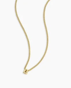 gorjana Wilder Mini Alphabet Necklace Hot