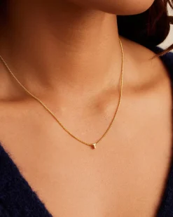 gorjana Wilder Mini Alphabet Necklace Hot