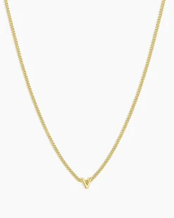 gorjana Wilder Mini Alphabet Necklace Hot