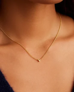 gorjana Wilder Mini Alphabet Necklace Hot