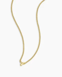gorjana Wilder Mini Alphabet Necklace Hot