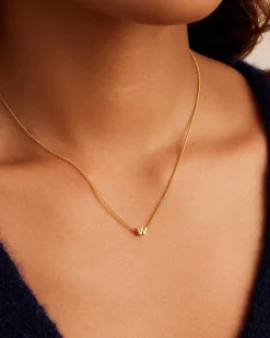 gorjana Wilder Mini Alphabet Necklace Hot