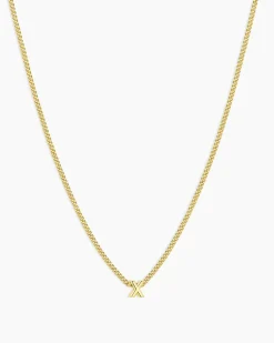 gorjana Wilder Mini Alphabet Necklace Hot
