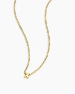 gorjana Wilder Mini Alphabet Necklace Hot