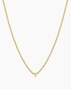 gorjana Wilder Mini Alphabet Necklace Hot