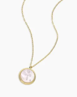 gorjana Zodiac Necklace 18k Gold Plated Outlet