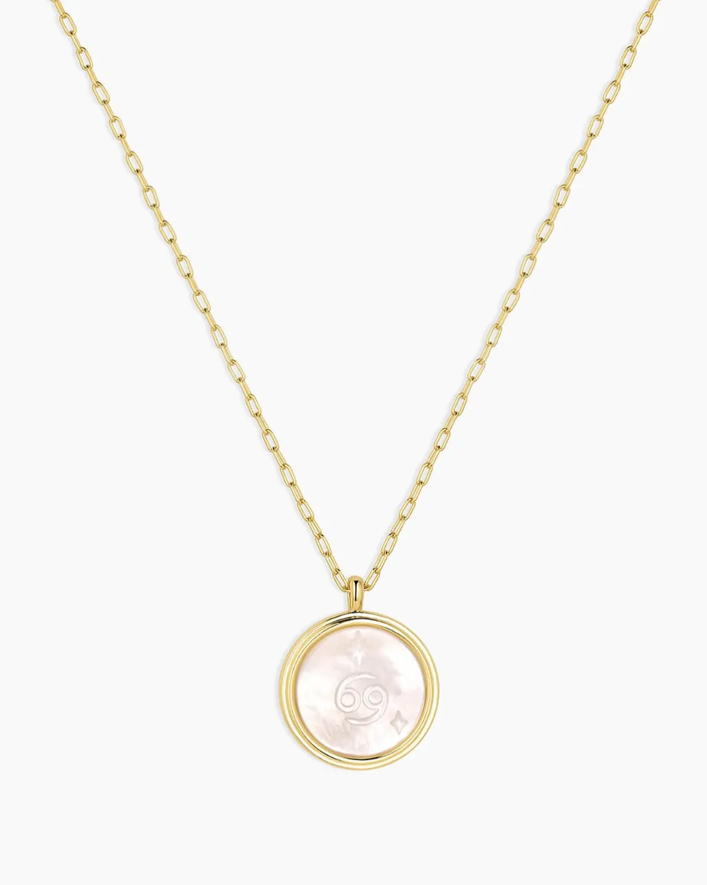 gorjana Zodiac Necklace 18k Gold Plated Outlet
