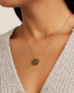 gorjana Zodiac Necklace 18k Gold Plated Outlet