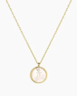 gorjana Zodiac Necklace 18k Gold Plated Outlet