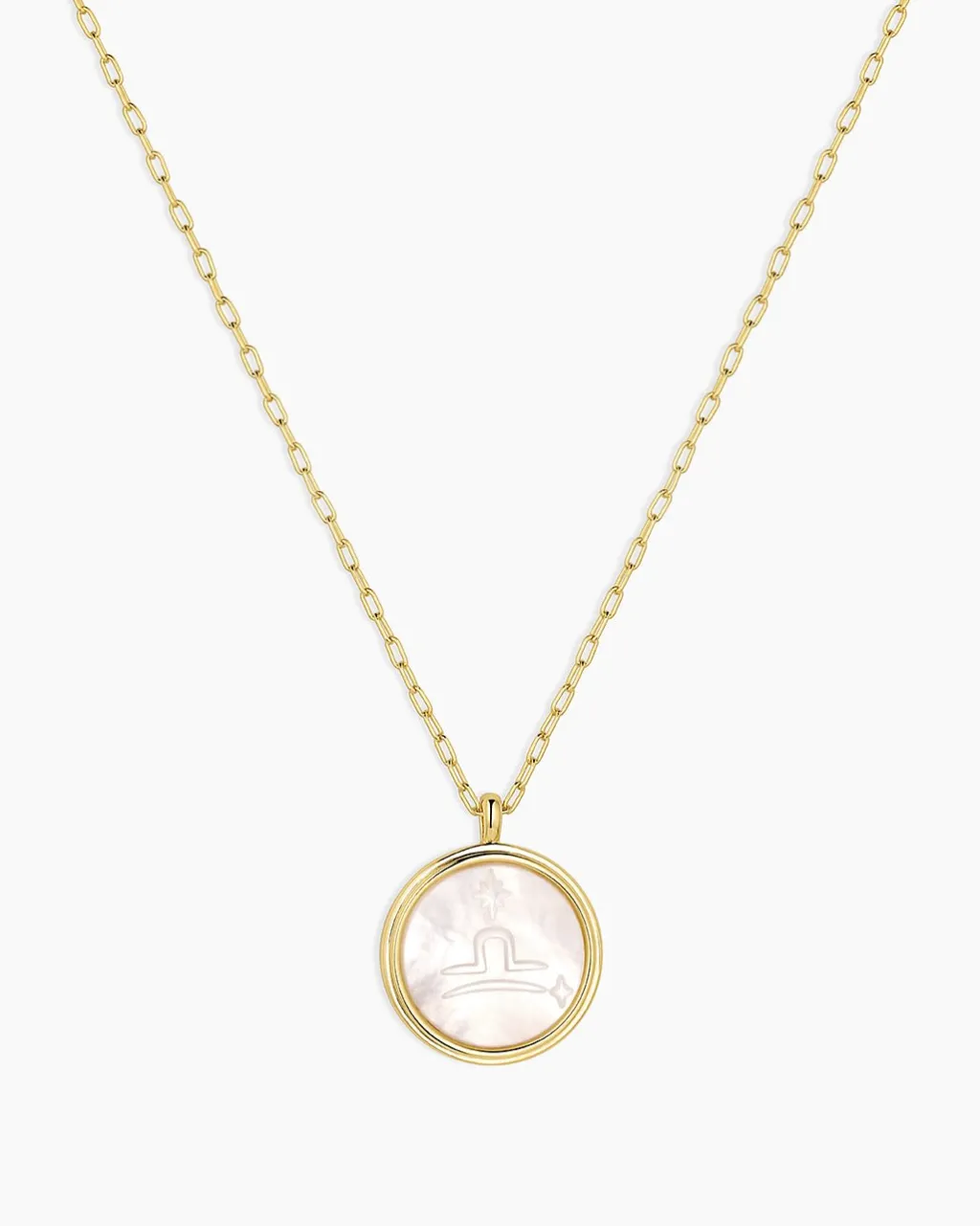 gorjana Zodiac Necklace 18k Gold Plated Outlet