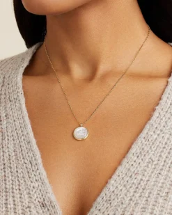 gorjana Zodiac Necklace 18k Gold Plated Outlet