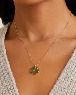 gorjana Zodiac Necklace 18k Gold Plated Outlet