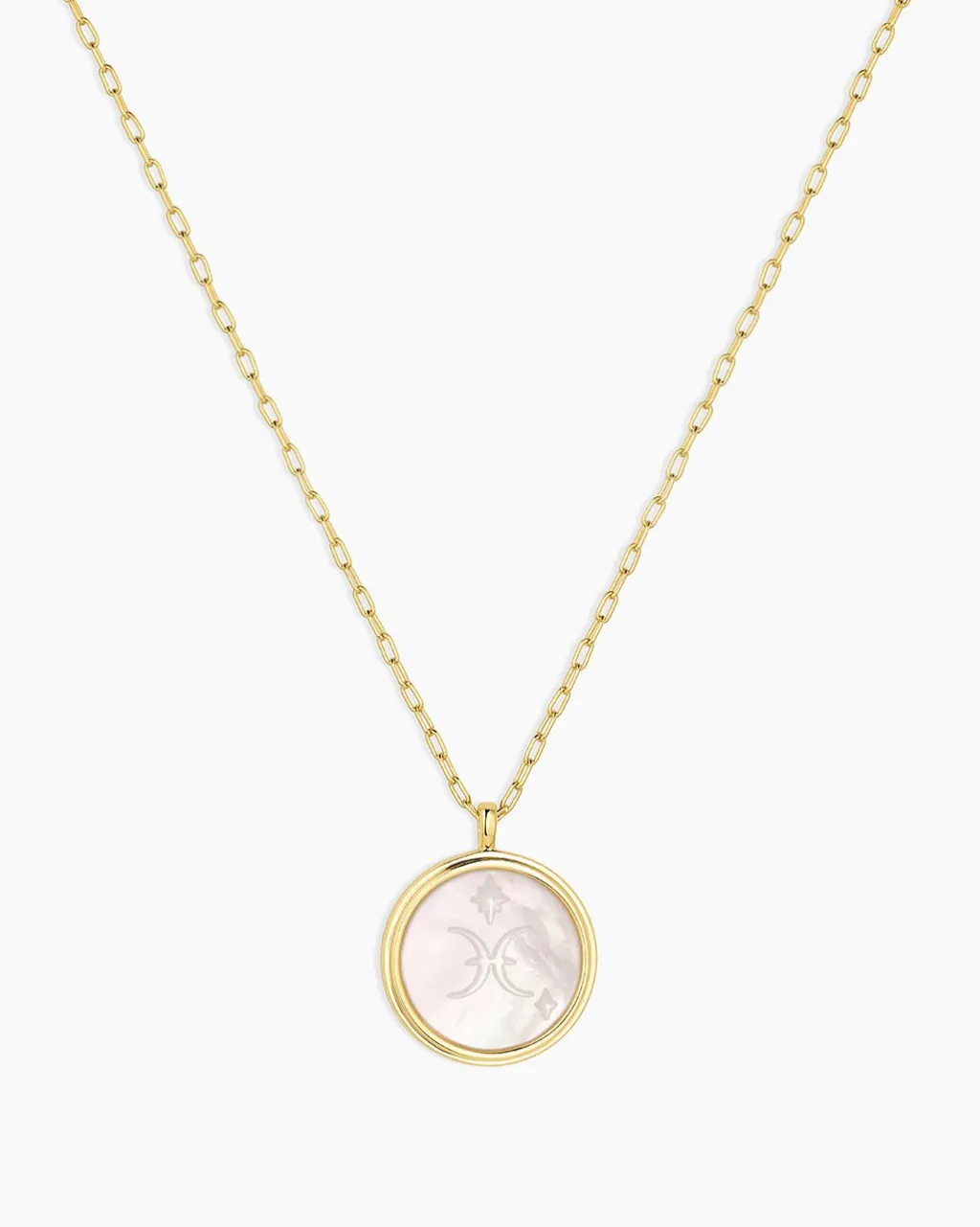 gorjana Zodiac Necklace 18k Gold Plated Outlet