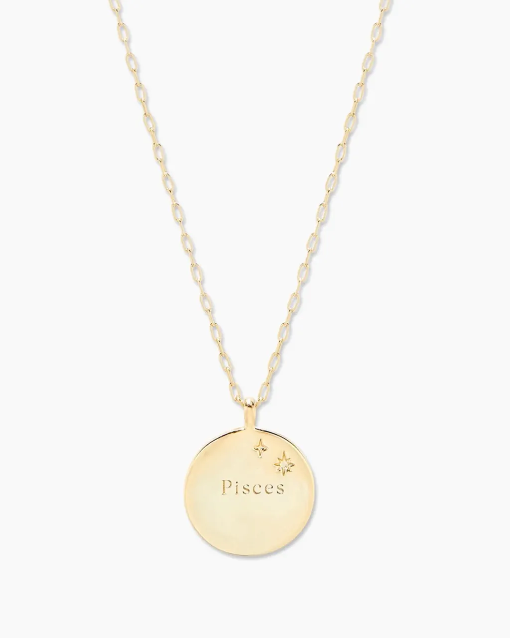 gorjana Zodiac Necklace 18k Gold Plated Outlet