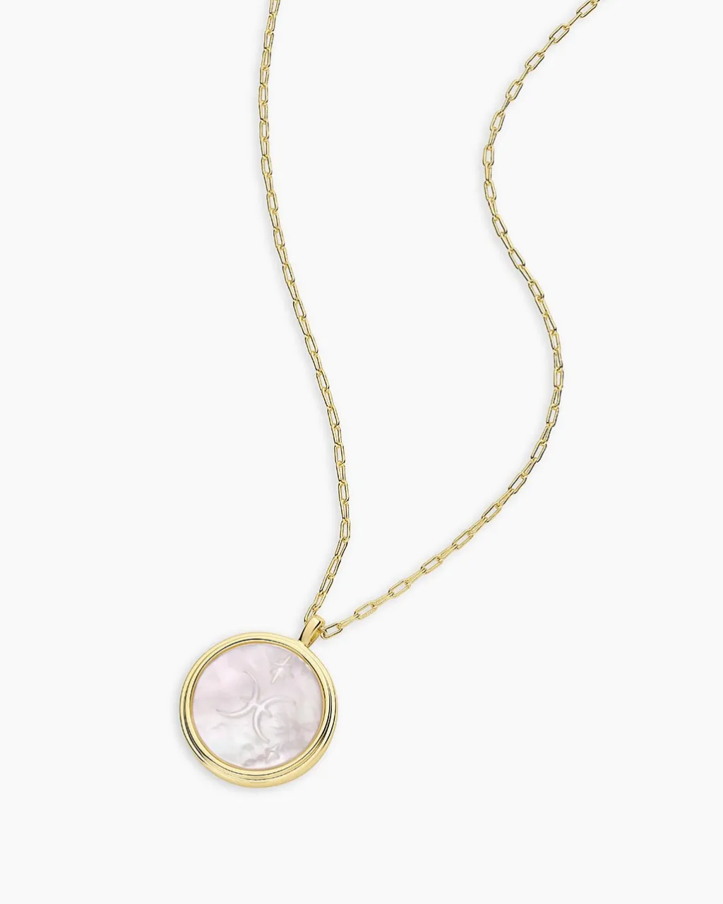 gorjana Zodiac Necklace 18k Gold Plated Outlet