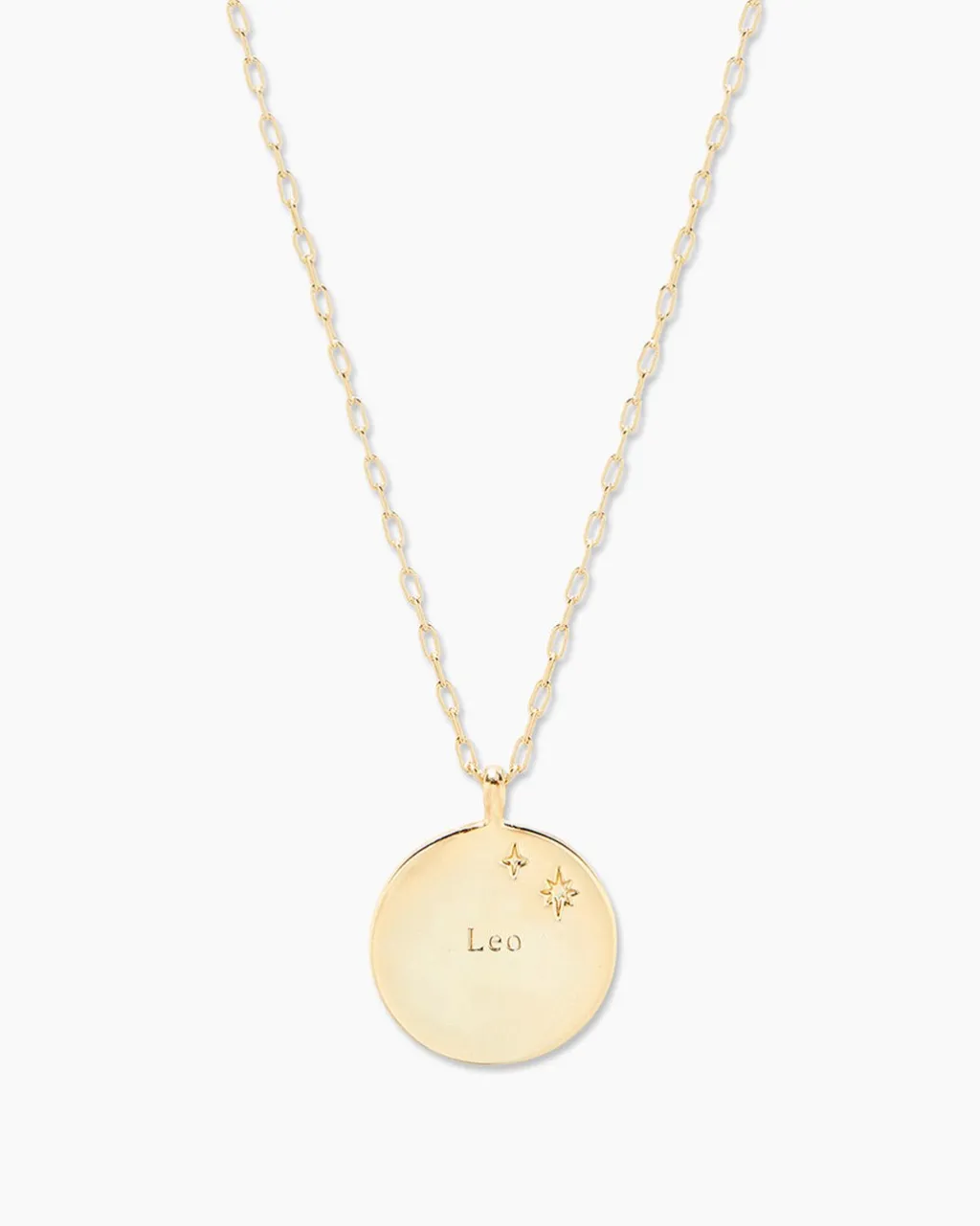gorjana Zodiac Necklace 18k Gold Plated Outlet